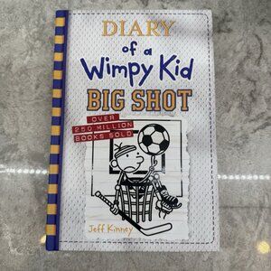 Diary of a Wimpy Kid Big Shot hardcover. Like New!